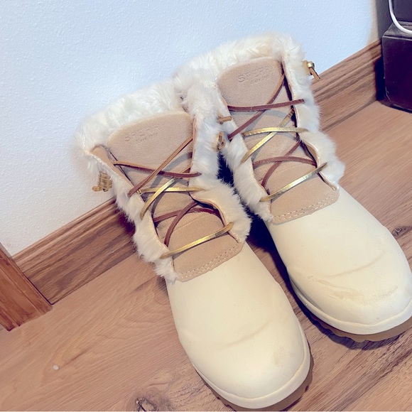 Sperry Womens Maritime Repel Pac Boots - Sand - Picture 4 of 4